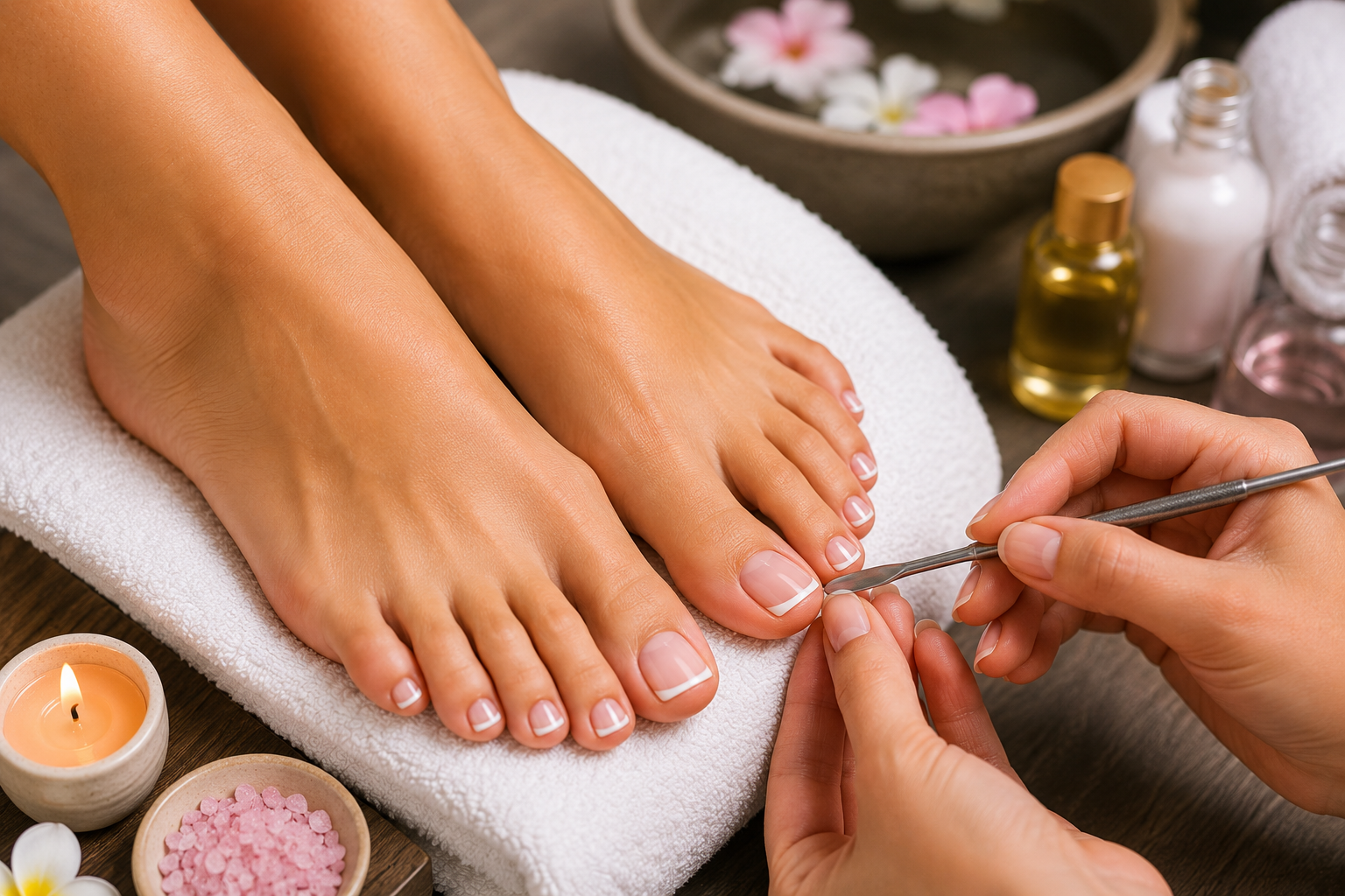 Pedicure service